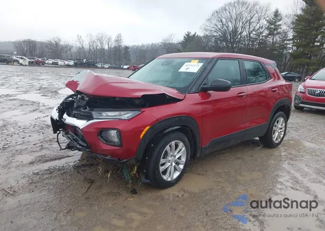 2021 Chevrolet Trailblazer Awd Ls z USA, uszkodzony, nr VIN KL79MNSL9MB085394